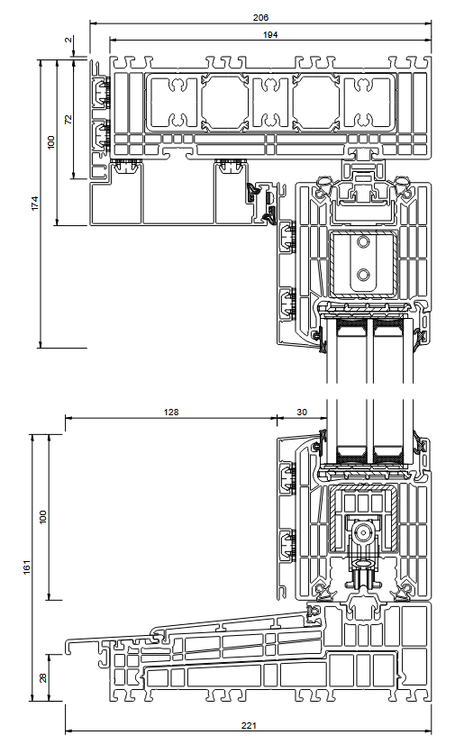 IGLO HS Alucover Musterecke